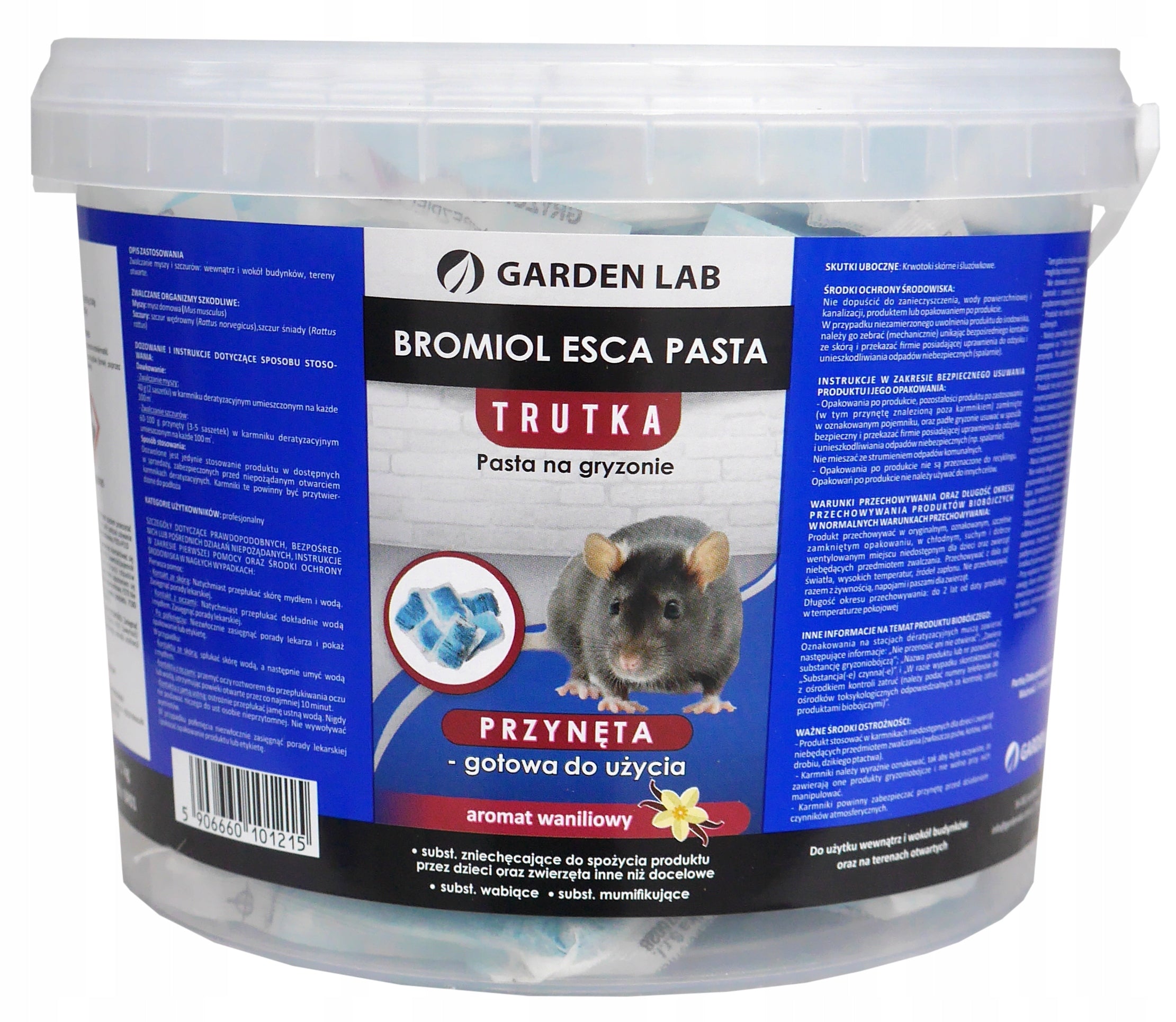 BROMIOL PASTE STRONG POISON FOR MICE RATS 1 KG Manufacturer code 5906660101215