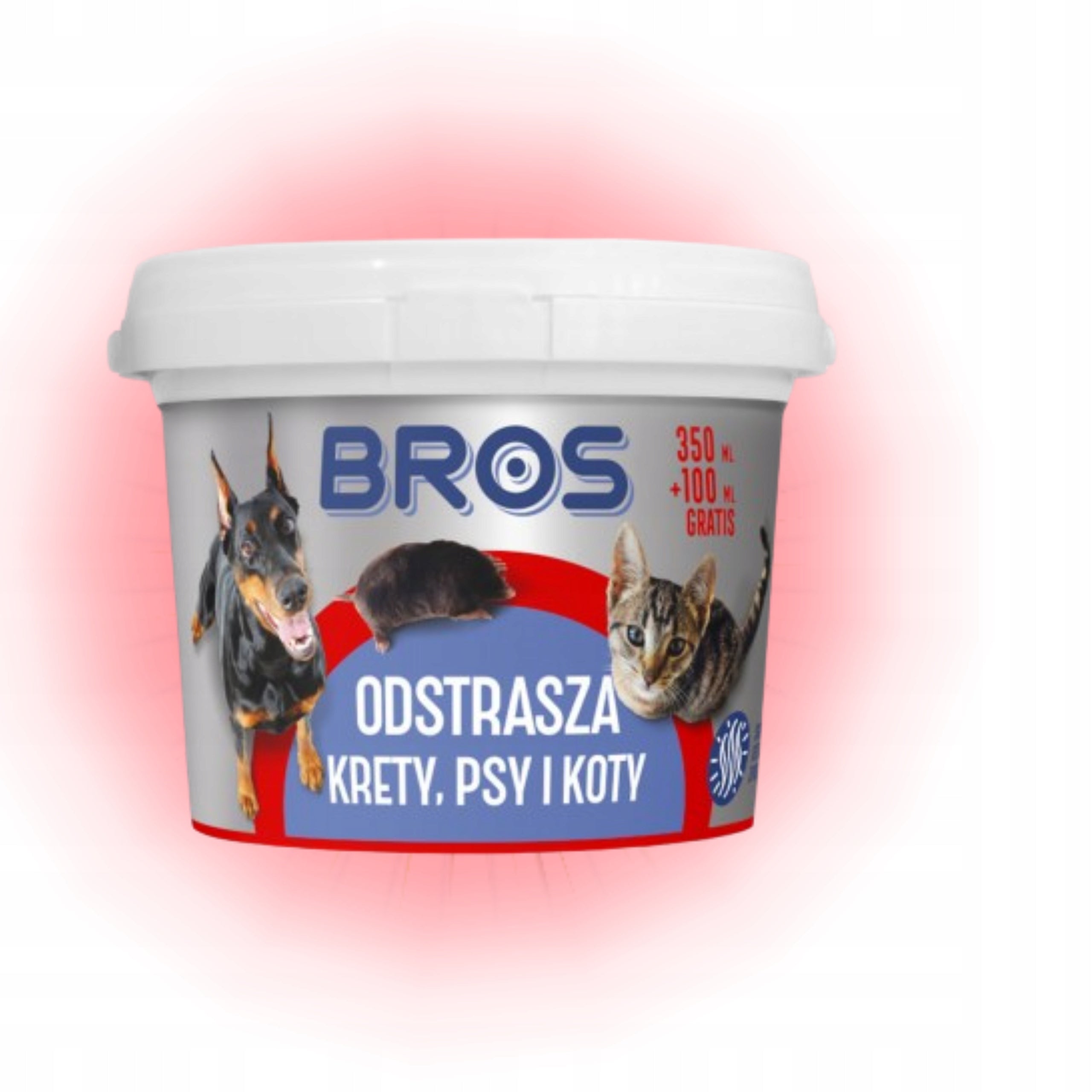 BROS CAT DOG MOLE REPELLENT SCENTED PROTECTS THE AREA 450 ml Batteries included no