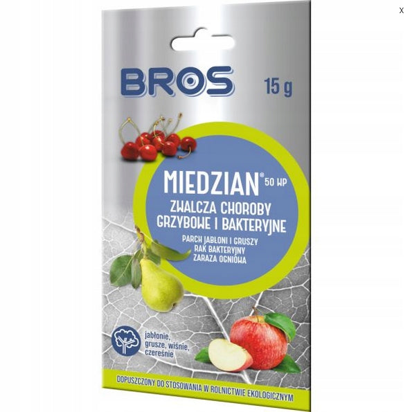 BROS COPPER 50 WP FOR PLANT TREES FIGHTS SCAB CANCER PLAGUE ECO