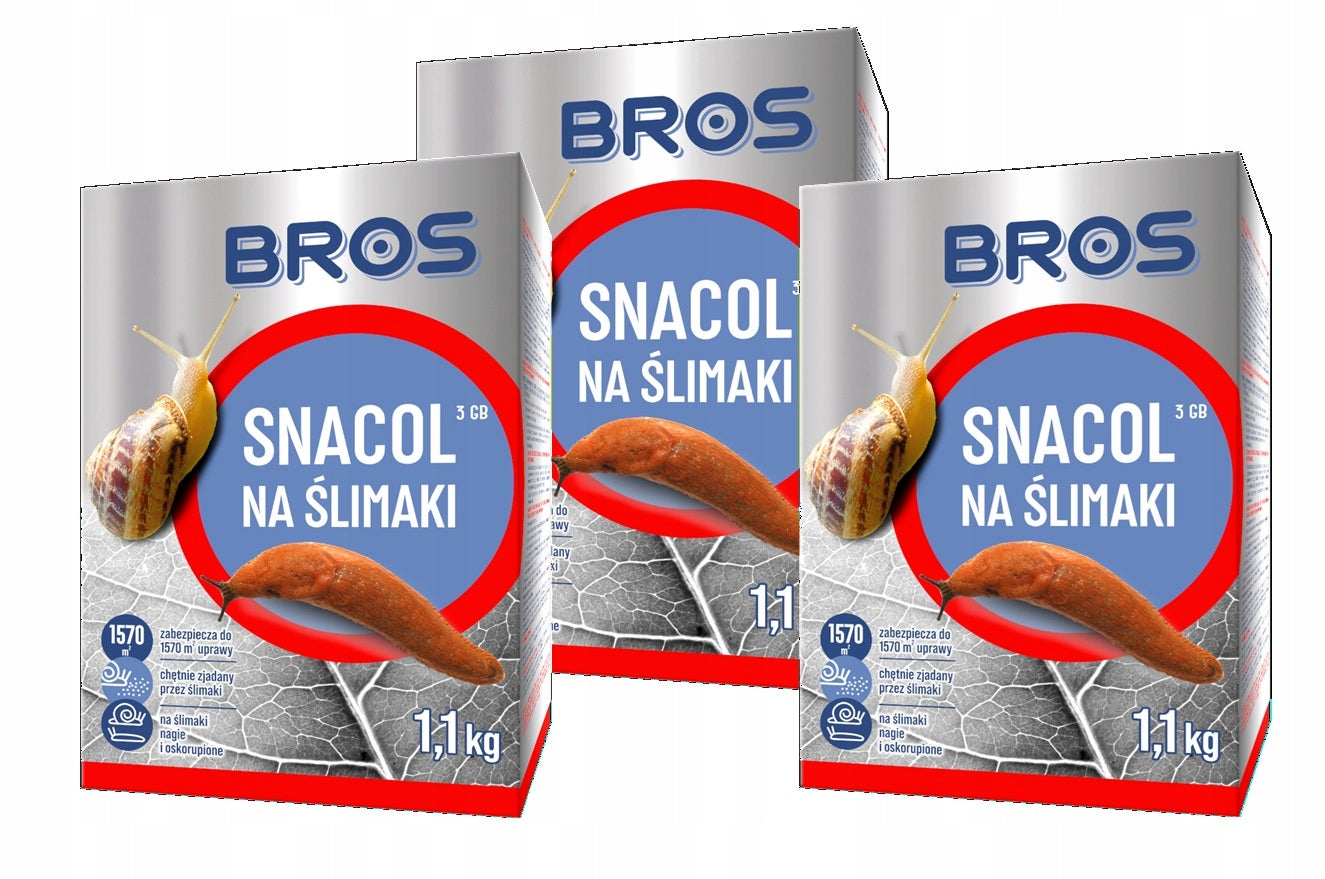 BROS SNACOL SNAIL POISON 3,3kg