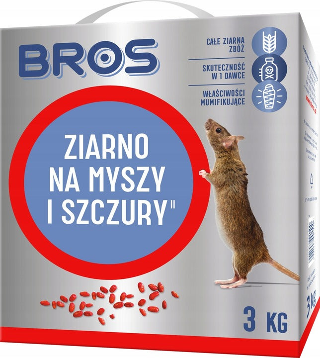 BROS - grain for mice and rats 3kg