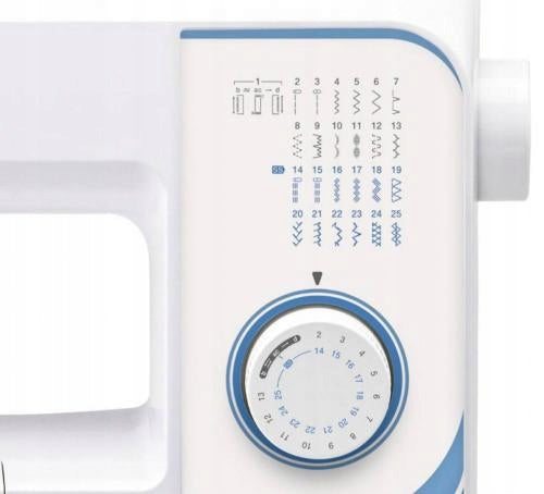 BROTHER - RL425 MECHANICAL SEWING MACHINE Product weight with unit packaging 5.9 kg