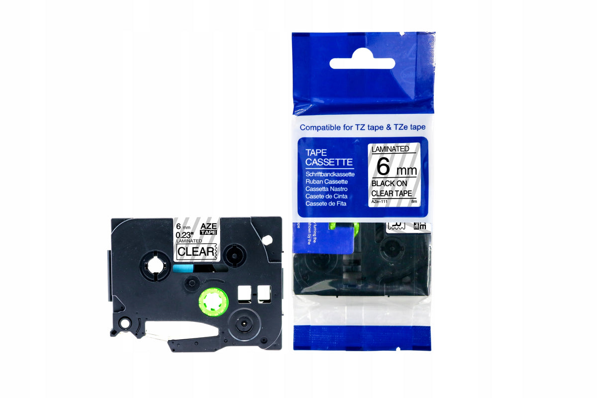 BROTHER TAPE TRANSPARENT TZe-111 6mm TZ-111 Manufacturer Aimotech
