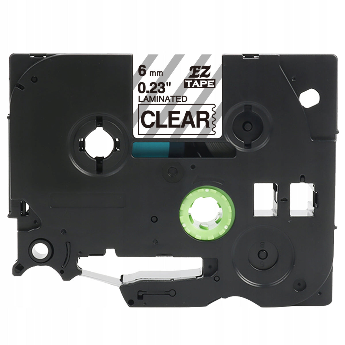 BROTHER TAPE TZ-111 6MM 8M TRANSPARENT TZe-111 Manufacturer Specmark