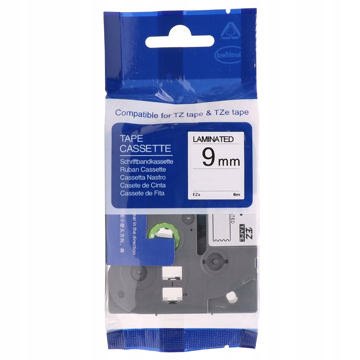 BROTHER TAPE TZ-122 9MM 8M TRANSPARENT TZe-122 Packaging status original