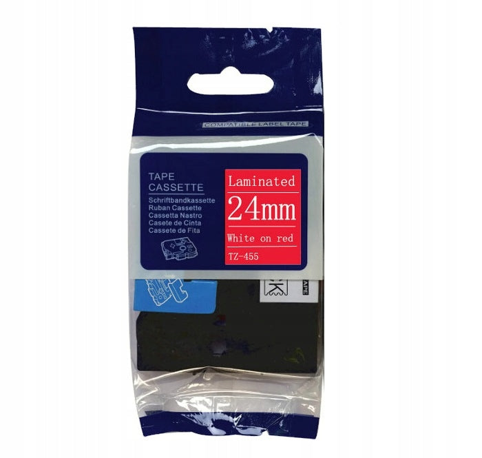 BROTHER TAPE TZ-451 24MM 8M RED TZe-451 Manufacturer code TZe-455