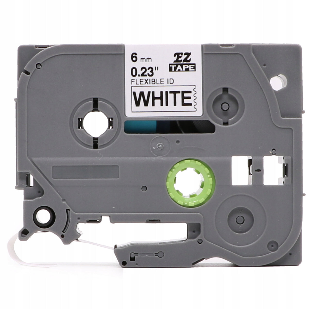 BROTHER TAPE TZe-FX211 6MM white FLEXIBLE
