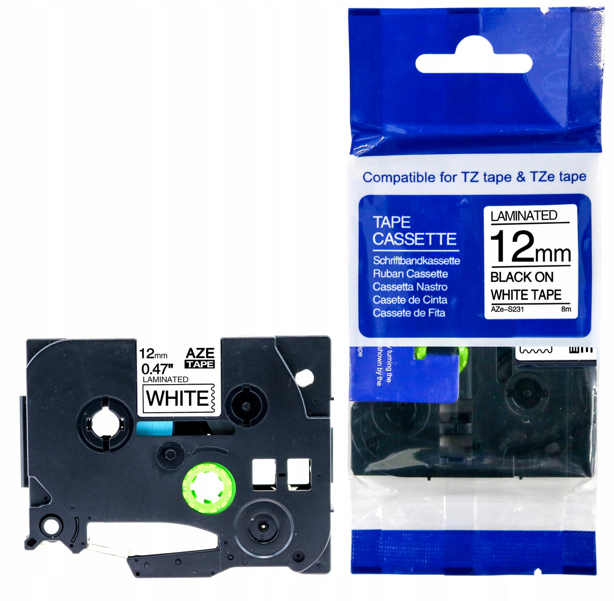 BROTHER TAPE TZe-S231 12mm TZ-S231 strong adhesive