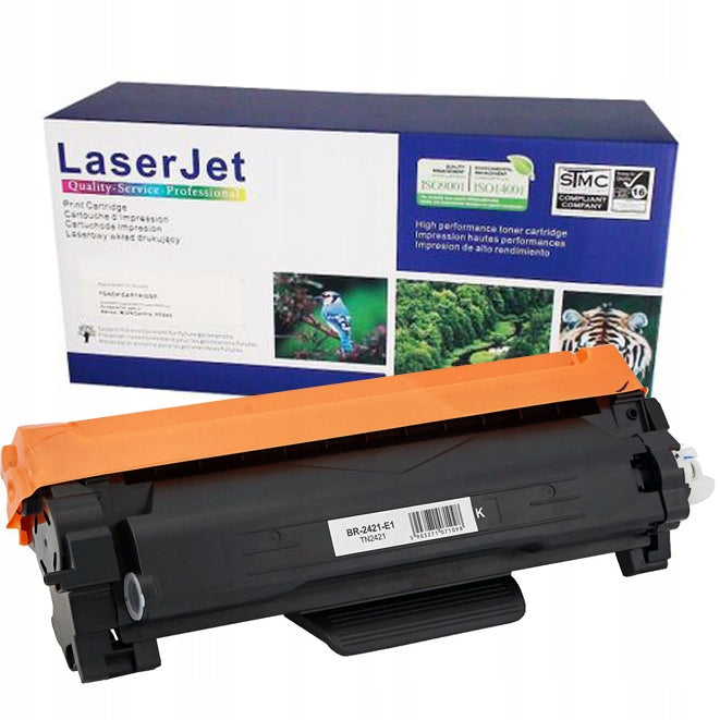 BROTHER TN2421 TN2411 Toner Cartridge for HL-L2312D DCP-L2532DW (6,000 Page Yield)