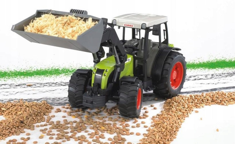 Traktor mit Anhänger Claas Nectis Bruder 