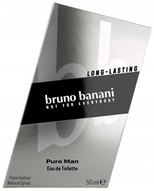 BRUNO BANANI PURE MAN 50ml eau de toilette for men Packaging status original