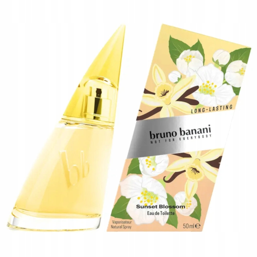 BRUNO BANANI SUNSET BLOSSOM 50ml eau de toilette for women Packaging status original