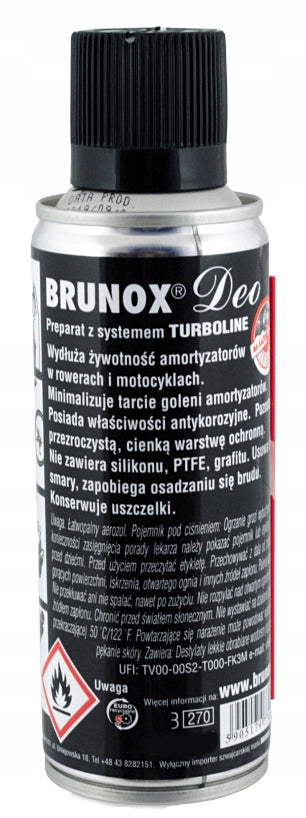 BRUNOX DEO Swiss grease for shock absorbers 100ml Manufacturer code 5905179770172
