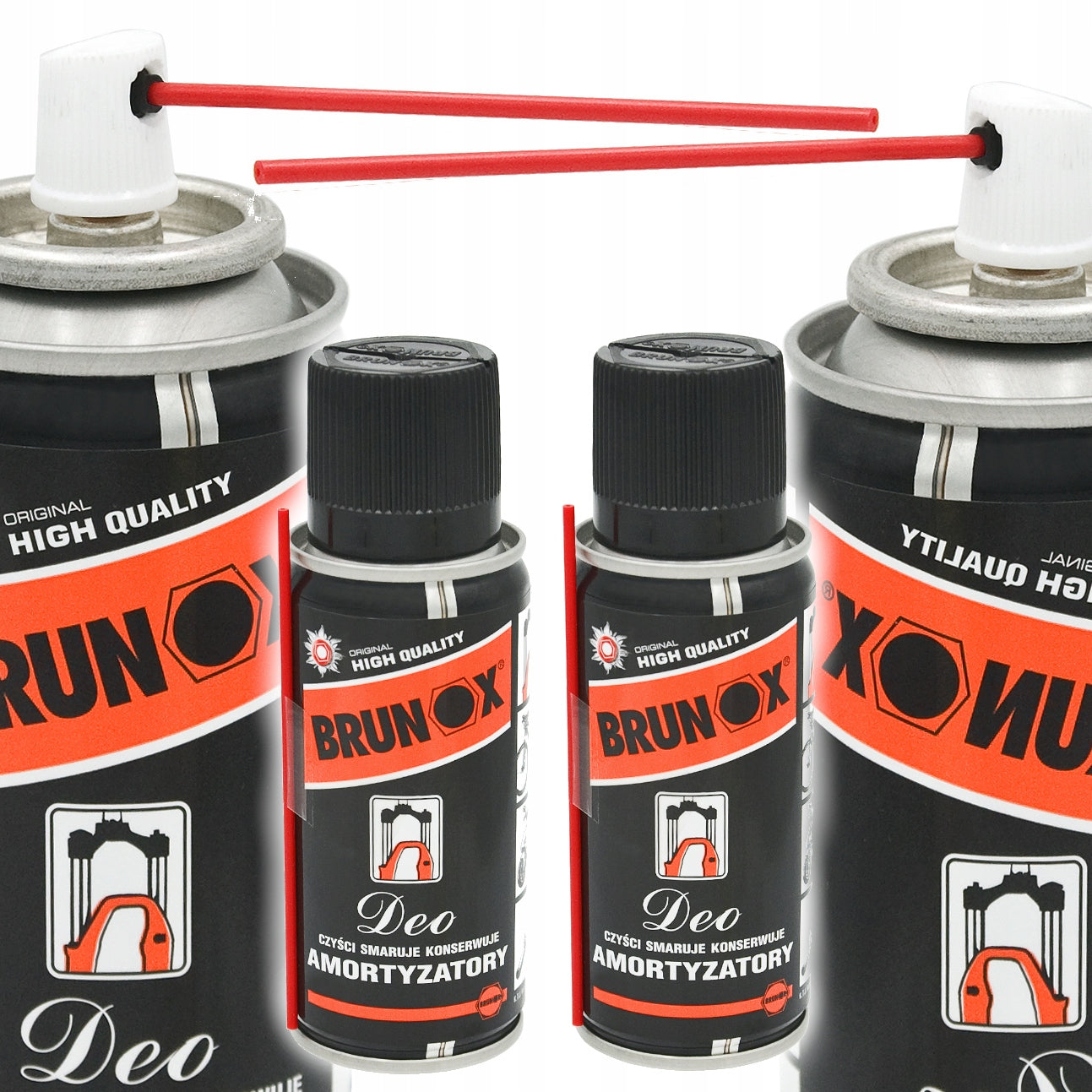 BRUNOX Deo spray for shock absorbers 2x100 ml aerosol