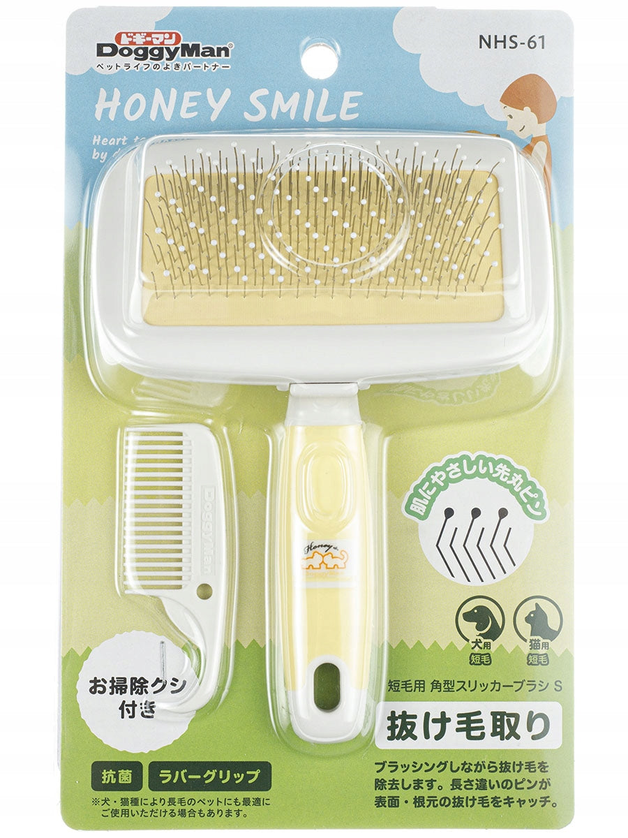 BRUSH AND COMB FOR DOG AND CAT - A CONVENIENT SET FOR PET CARE