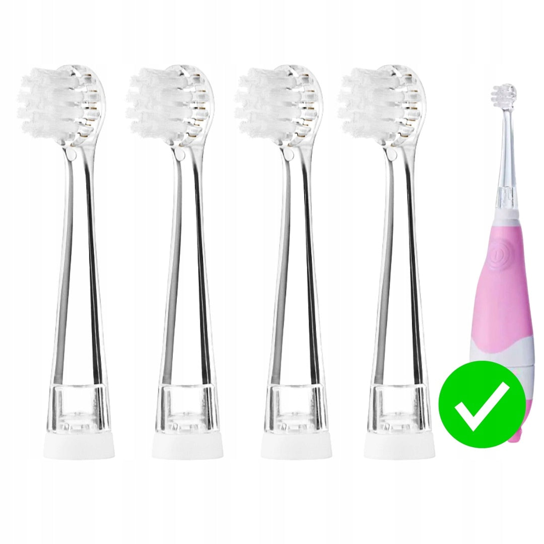 BRUSH-BABY BABYSONIC toothbrush tips for children 0-36m replacements