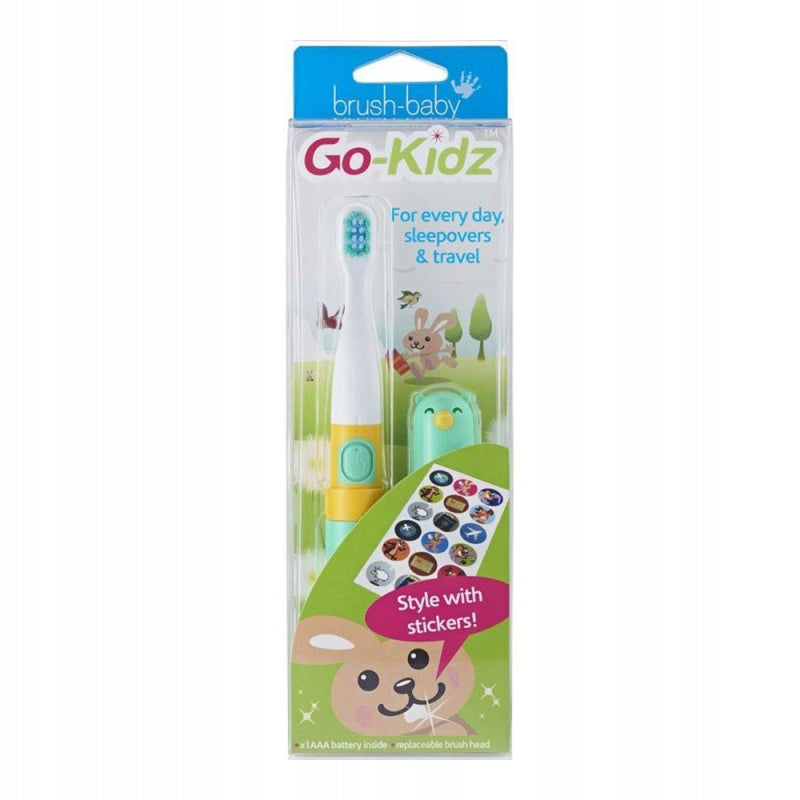 BRUSH-BABY Go-KIDZ sonic toothbrush MINT Brand brush-baby