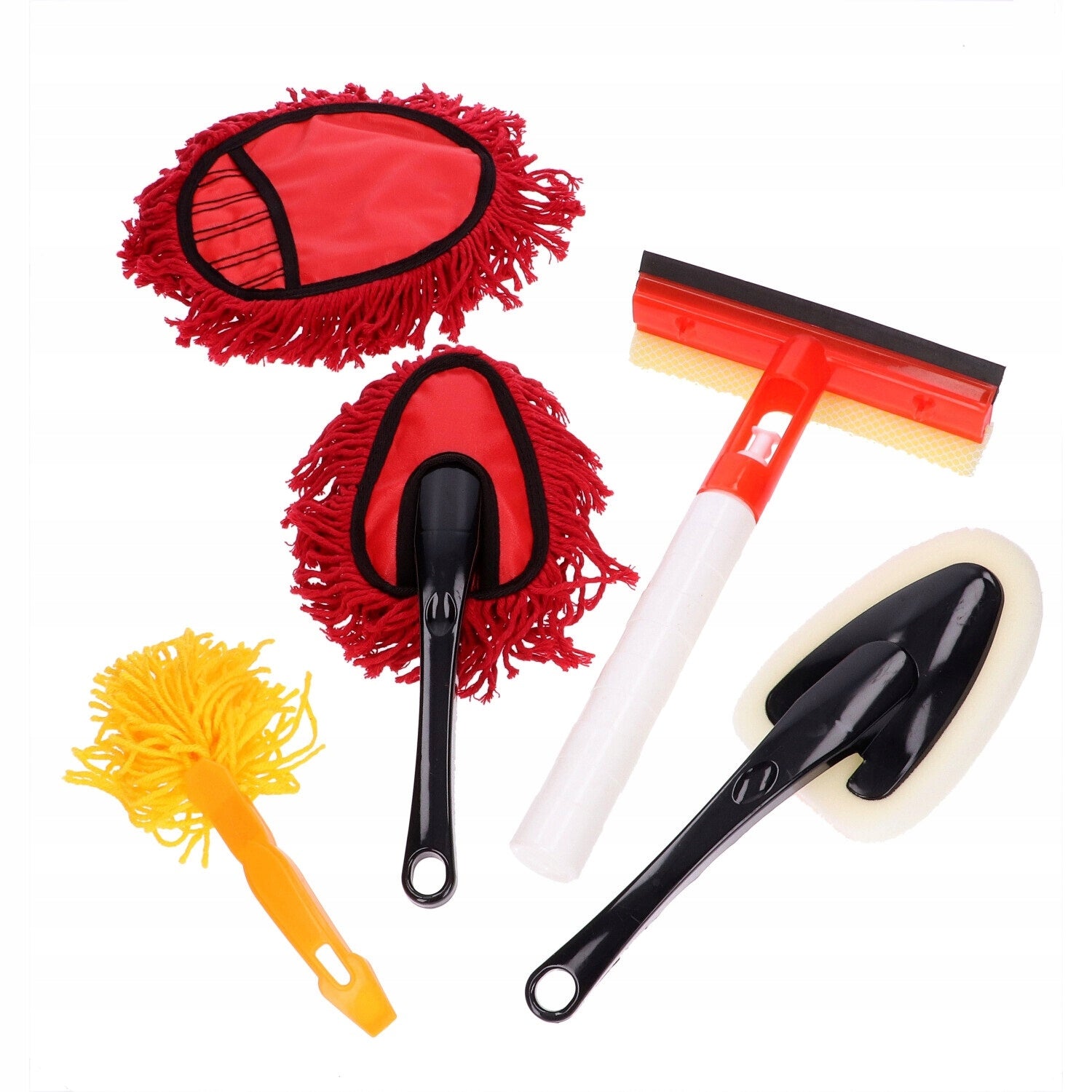 BRUSH CAR WASH SPONGE CAR SET OF 5PCS
