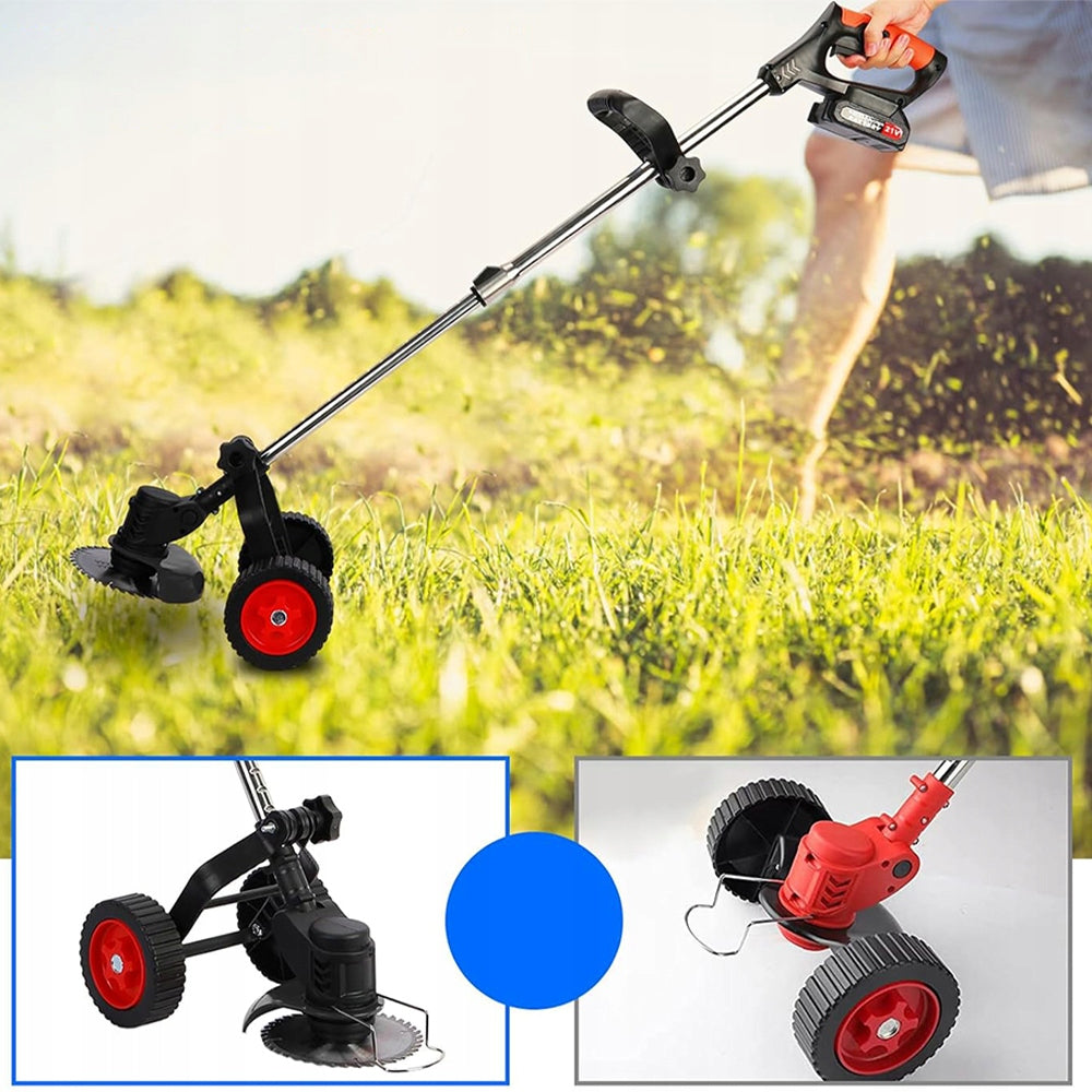 BRUSH CUTTER CORDLESS ELECTRIC SCYTHE GRASS BRUSH CUTTER 21V STRONG Model zfvdbhdf