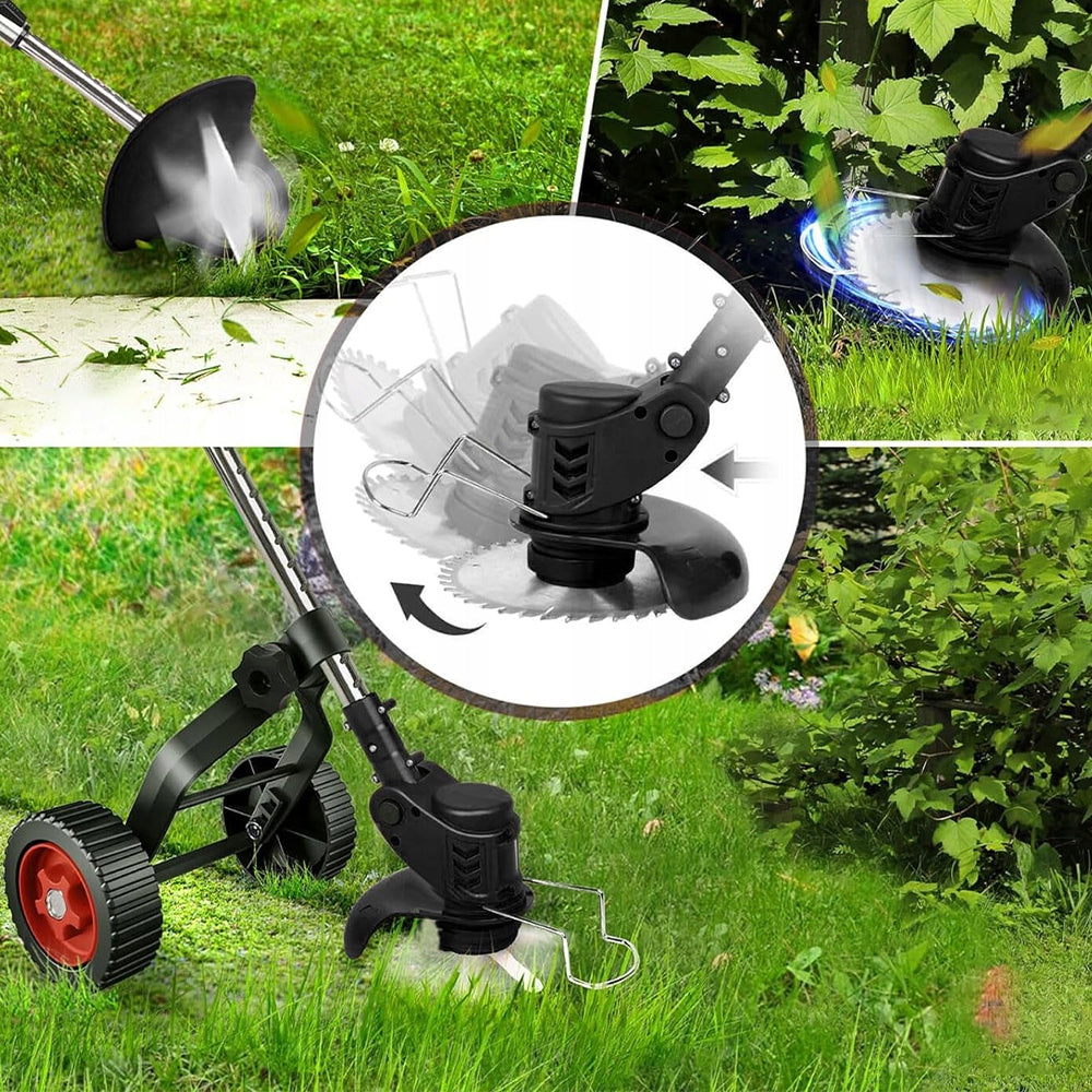 BRUSH CUTTER CORDLESS ELECTRIC SCYTHE GRASS BRUSH CUTTER 21V STRONG Tool weight 1 kg