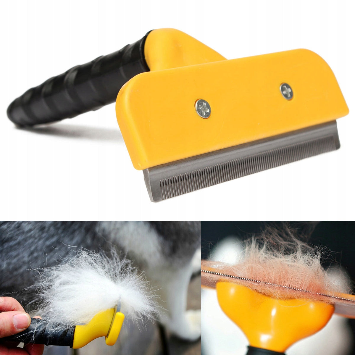 BRUSH FOR COMBING HAIR FOR DOG AND CAT TRIMMER CARDED 10 CM Packaging status original