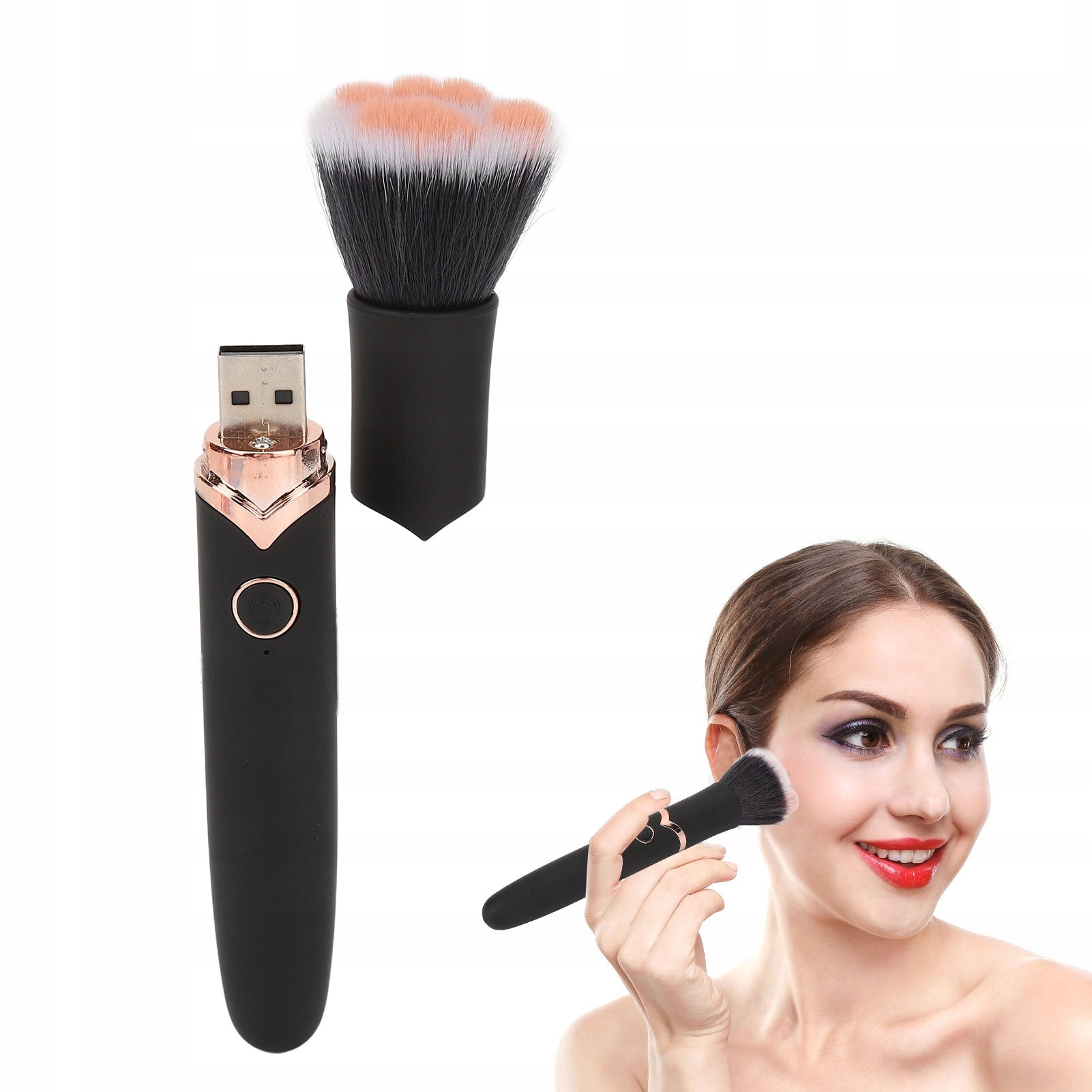 BRUSH FOR CONTOURING, BLUSH, BRONZER