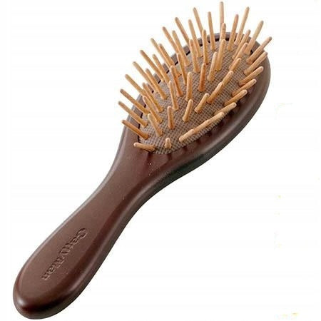 BRUSH FOR DOGS AND CATS - HANDLE MADE OF WOOD SCHIMA ROUNDED TEETH Brand no brand