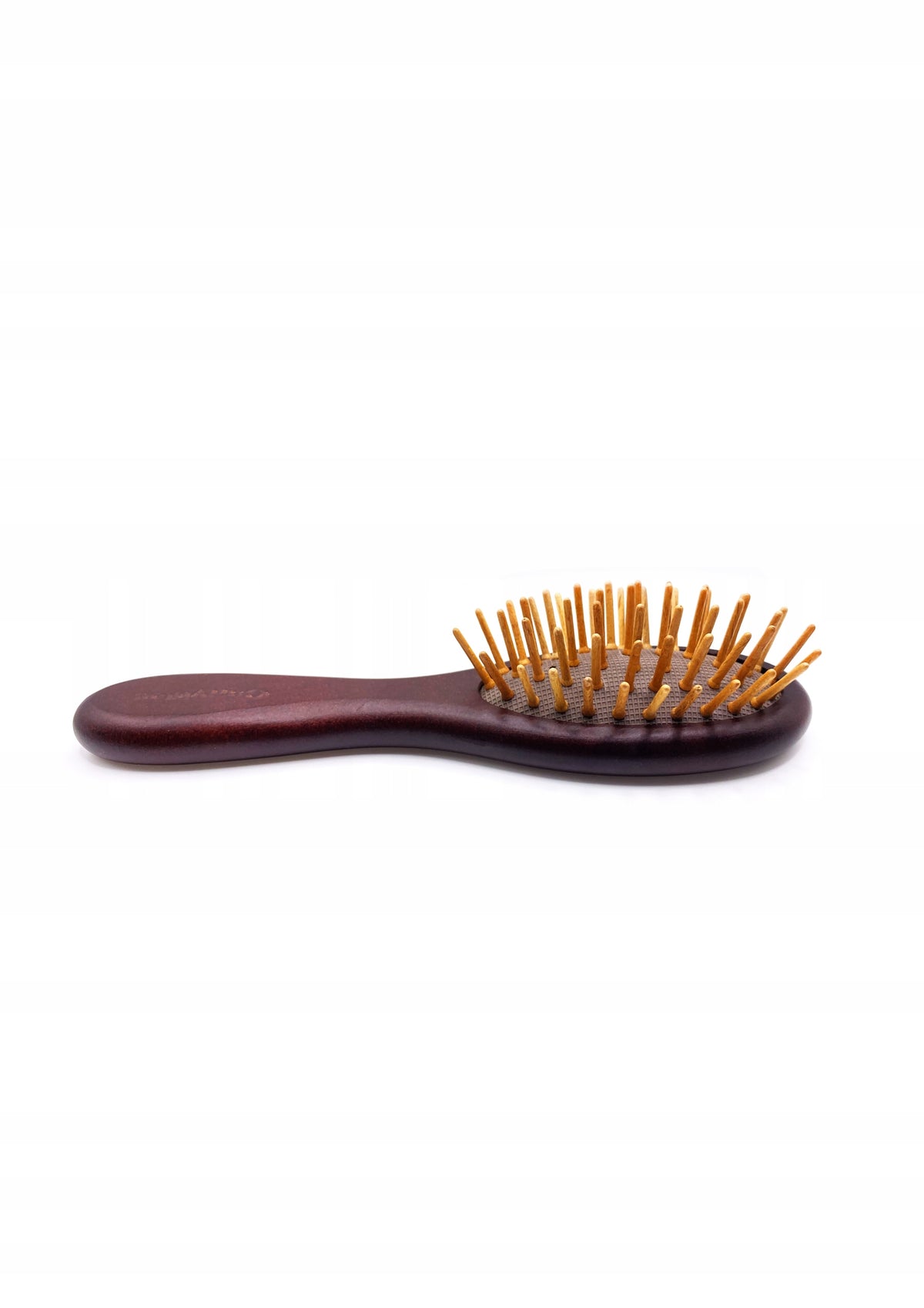 BRUSH FOR DOGS AND CATS - HANDLE MADE OF WOOD SCHIMA ROUNDED TEETH Manufacturer code 32456