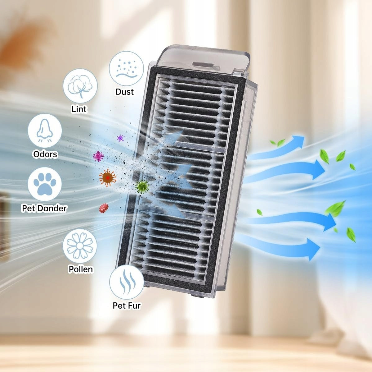 BRUSH SET FILTER MOP BAGS FOR DREAME X50 L50 ULTRA PRO COMPLETE MASTER Dominant color multicolor