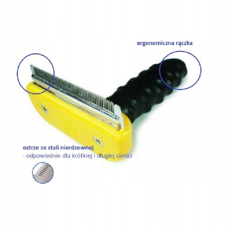 BRUSH TRIMMER FOR DOG CAT ANIMALS HAIR 10cm Packaging status original