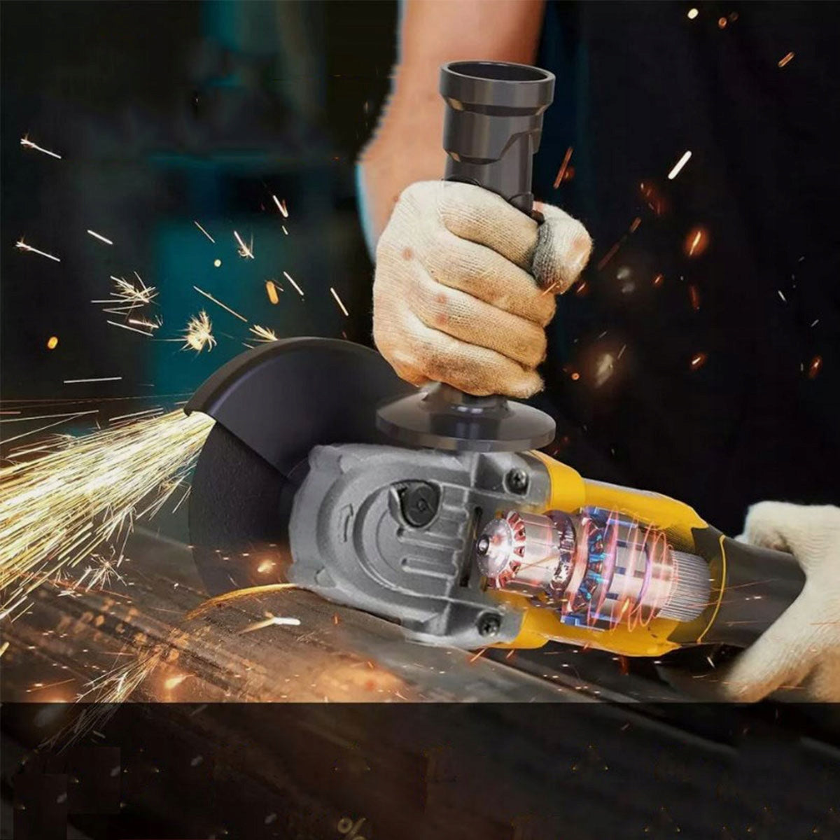 BRUSHLESS ANGLE GRINDER POLISHING AND CUTTING MACHINE 125MM Brand no brand