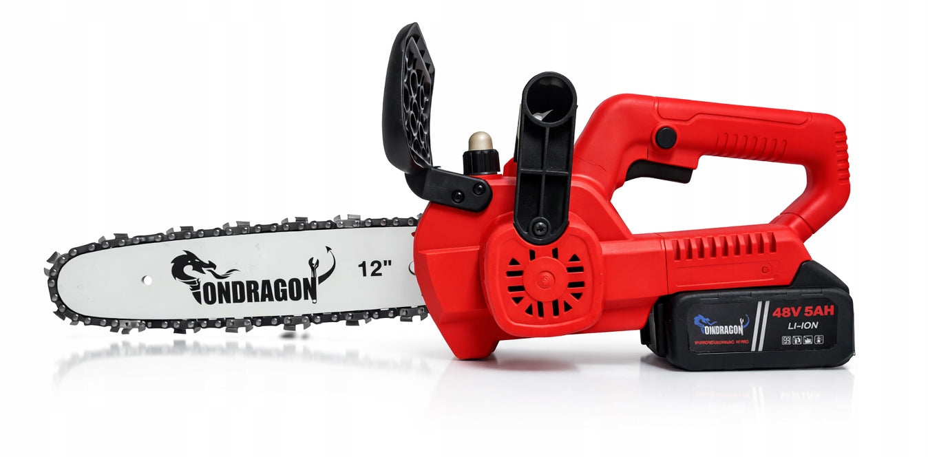 BRUSHLESS CHAINSAW CORDLESS SAW 12" 48V 2x AKU PRO Packaging status original