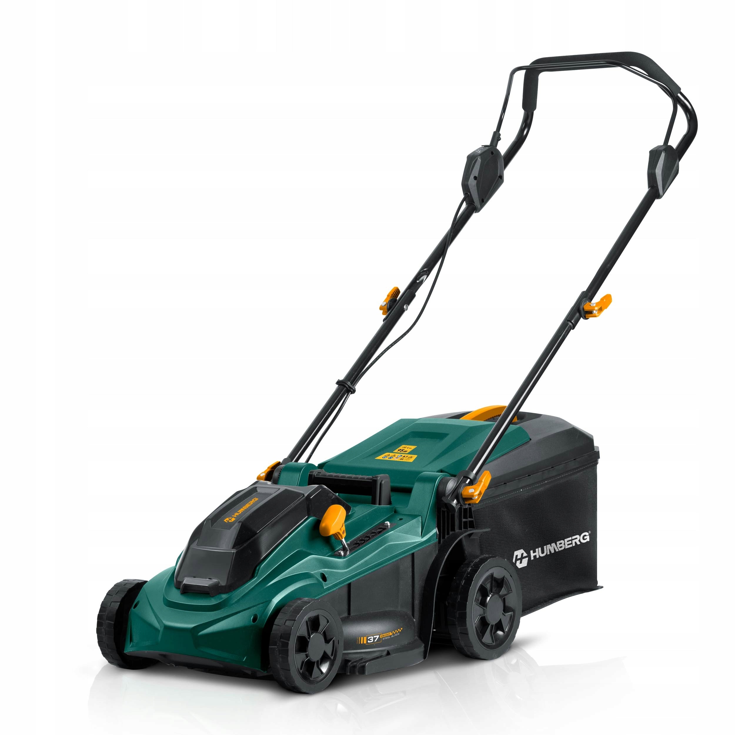 BRUSHLESS CORDLESS MOWER 2 AKU LIGHTWEIGHT STRONG 1000W 37cm HUMBERG Series HM-610