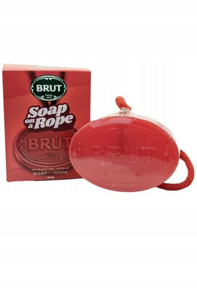 BRUT soap on a rope attraction totale MYŁDO CUBE WITH STRING