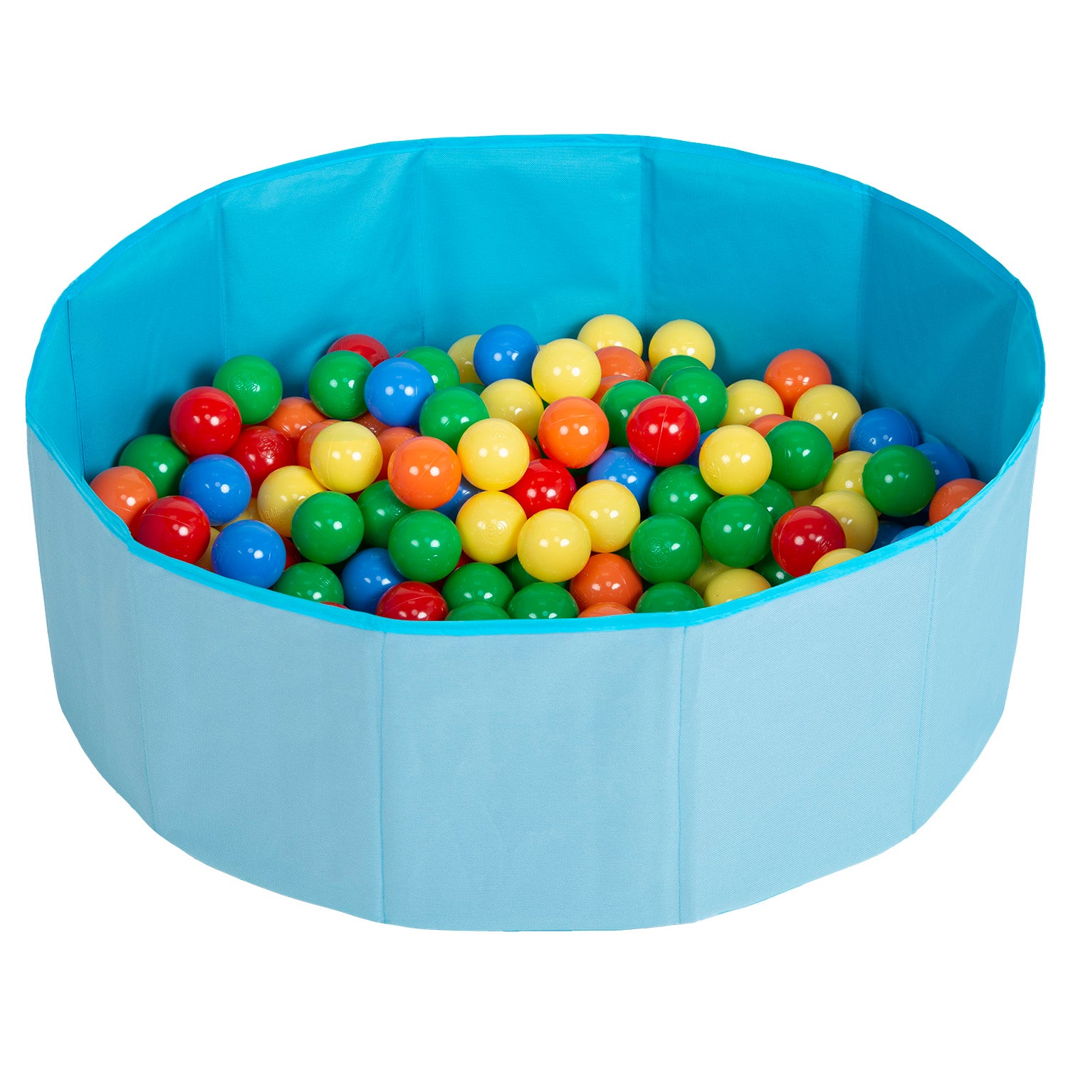 BS-100X Dry blue swimming pool with balls 6cm/300