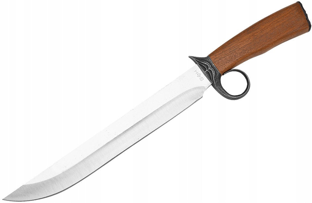 BSH 212B - LARGE SHARP HUNTING KNIFE STEEL 420 DEER FOR FINGER COVER 40 cm