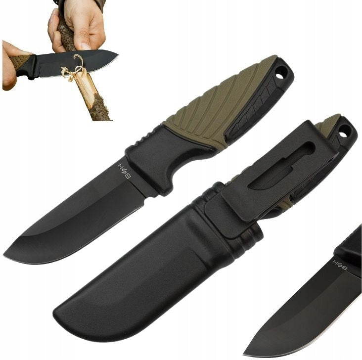 BSH HUNTING HIKING KNIFE FINKA SURVIVAL FOR MUSHROOMS CAMPING SHARP