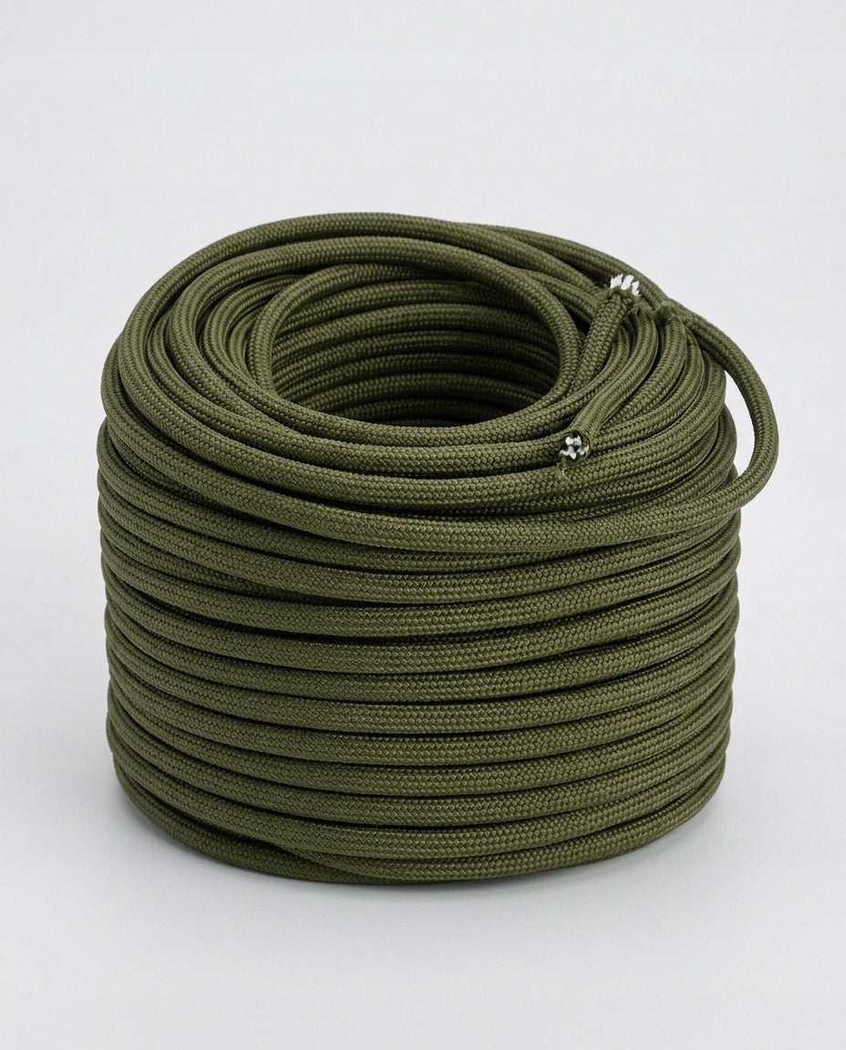 BSH - SUPER STRONG DURABLE PARACORD SURVIVAL CORD GREEN 30 M / 180 KG Brand BSH ADVENTURE