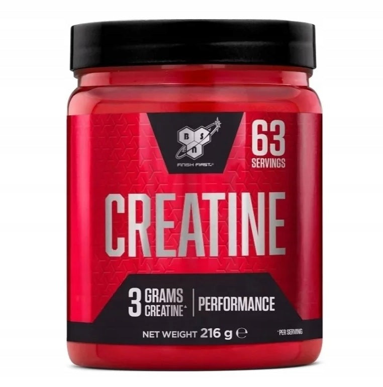 BSN Creatine 216g Unflavoured Creatine Muscle Monohydrate Strength