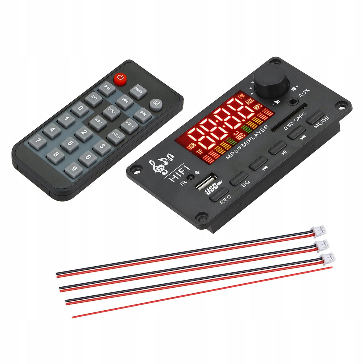 BT 5.0 MP3 Player Decoding Board 2x40W Speaker Jx Y04 Decoding Remote B