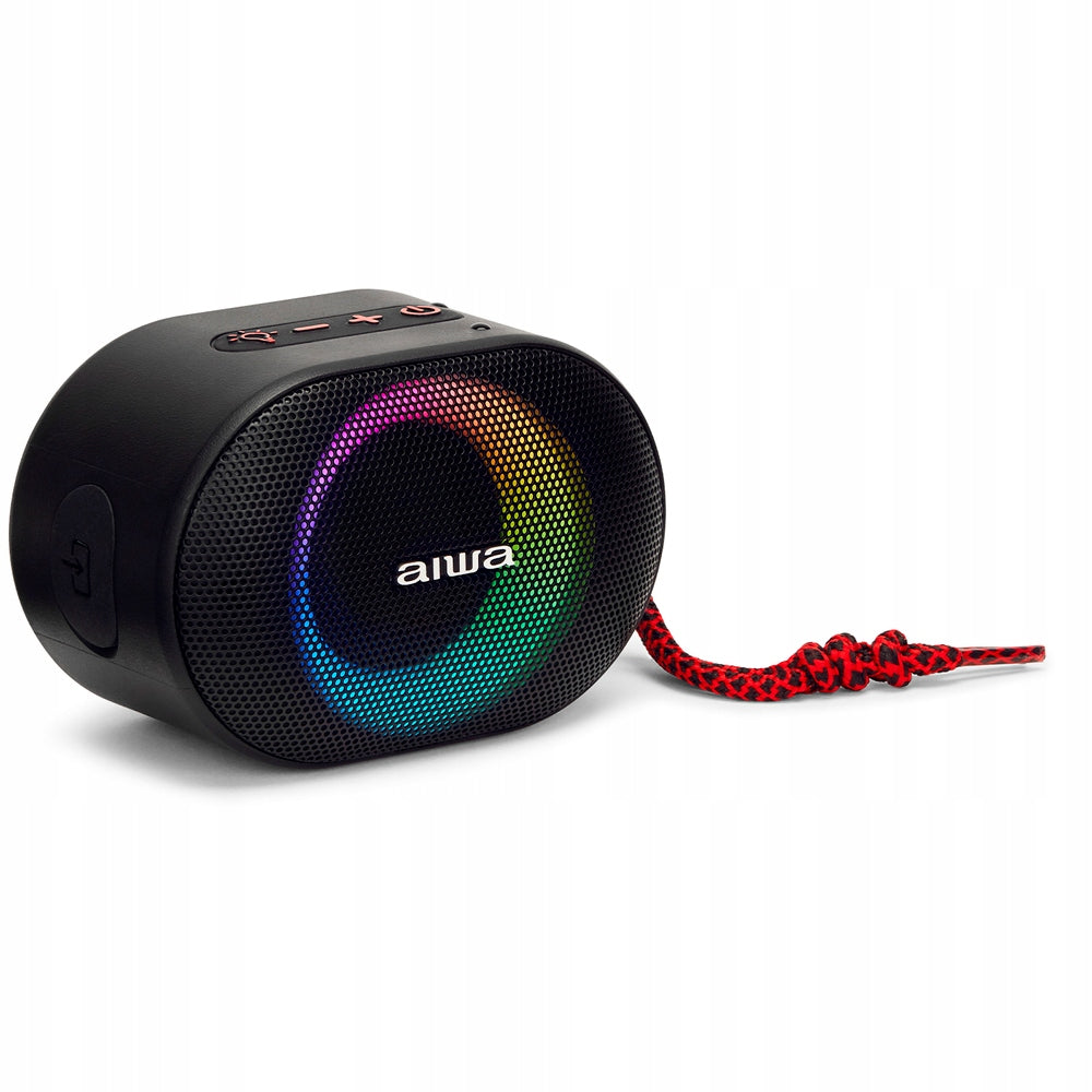 BT AIWA BST speaker - 330RD IPX6 RGB Red