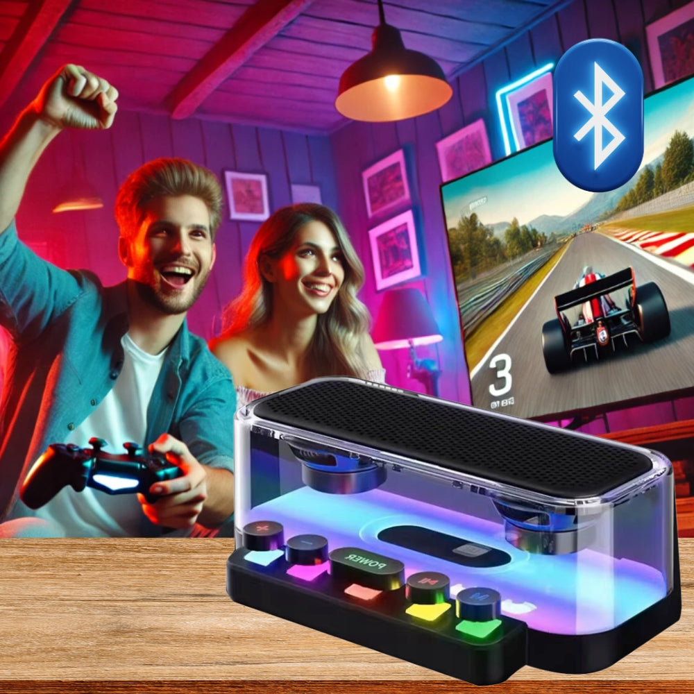 BT Bluetooth Speaker Portable Small Gaming With Buttons Wireless Brand no brand