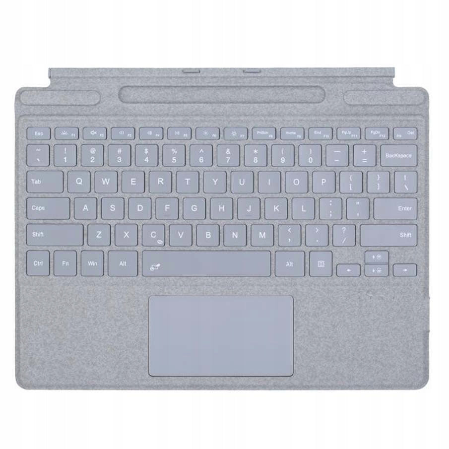 BT Keyboard with Touch Board for Surface Pro X/8/9/10/11 LIGHT GREY