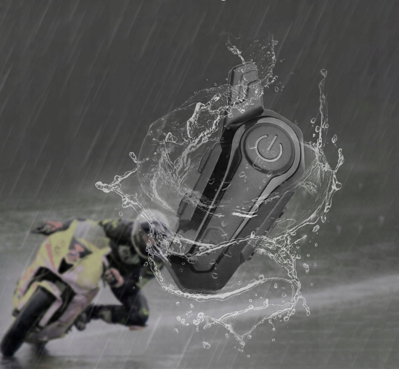 BT MOTORCYCLE INTERCOM HEADSET Manufacturer no brand