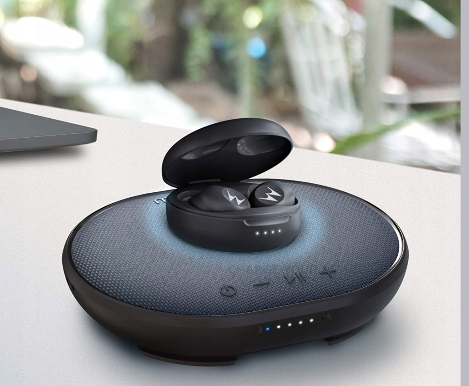 BT Motorola Sub 500 speaker with induction charger Manufacturer code 500