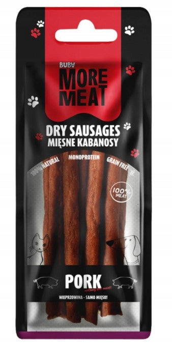 BUBA More Meat Pork Kabanosy 70g