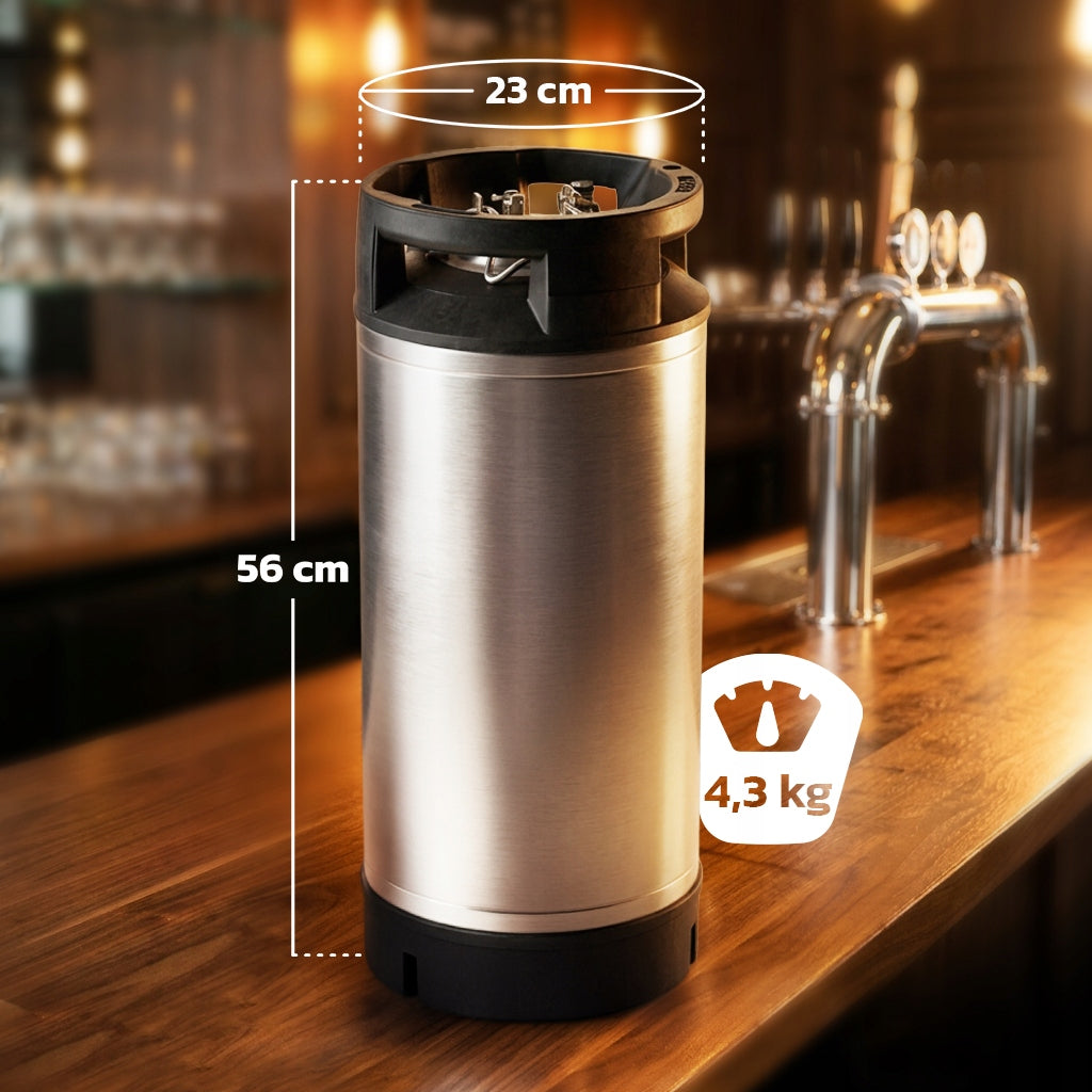 BUBBLE BOTTLE TANK KEG CORNELIUS under SodaStream Saturator Terra Packaging status original