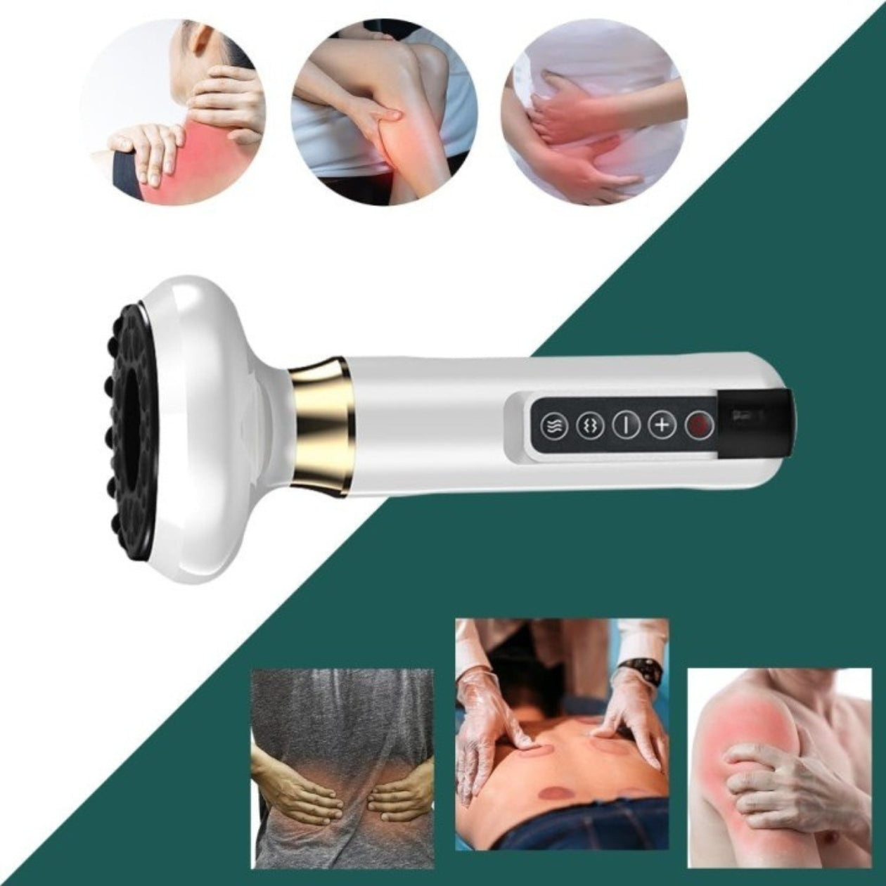 BUBBLE CHINESE ELECTRIC BODY MASSAGE ANTI-Cellulite HEATED MASSAGER Packaging status original