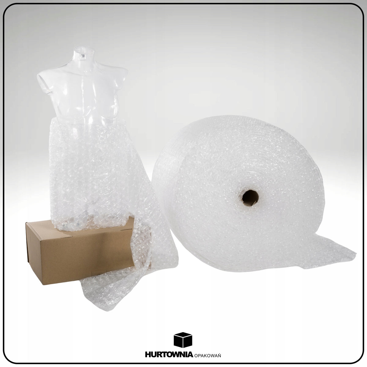 BUBBLE FILM 50cm x 50m BUBBLE DB PROTECTIVE FOR PACKAGING Large Bubble Brand WePack
