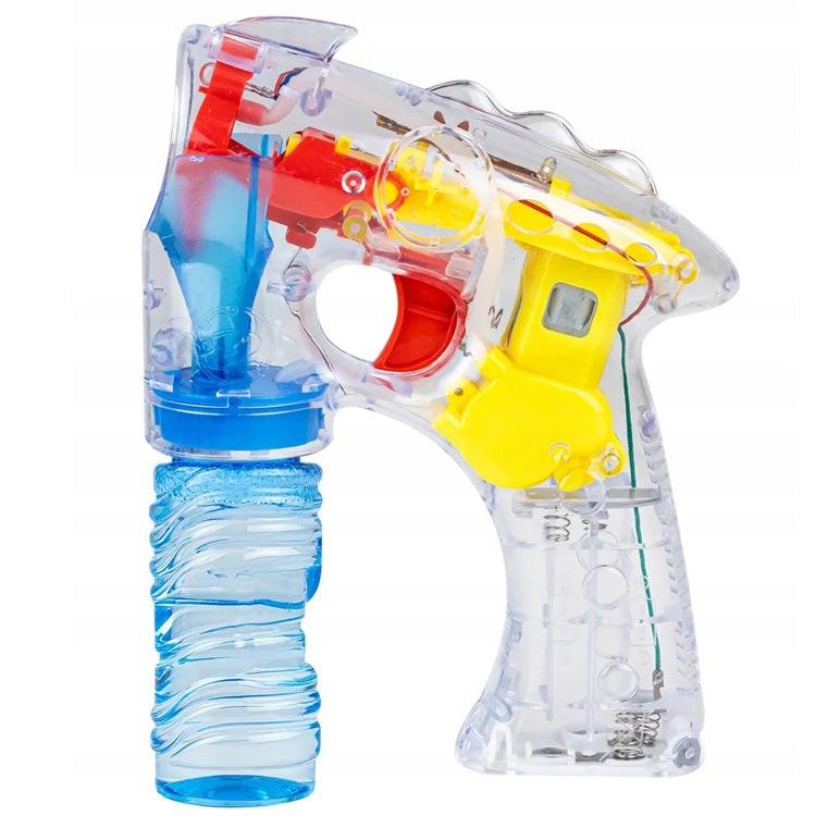 BUBBLE GUN SOAP BUBBLE MACHINE AUTOMATIC ILLUMINATED Packaging status original
